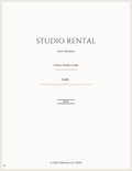 Studio Rental (Non-Member)