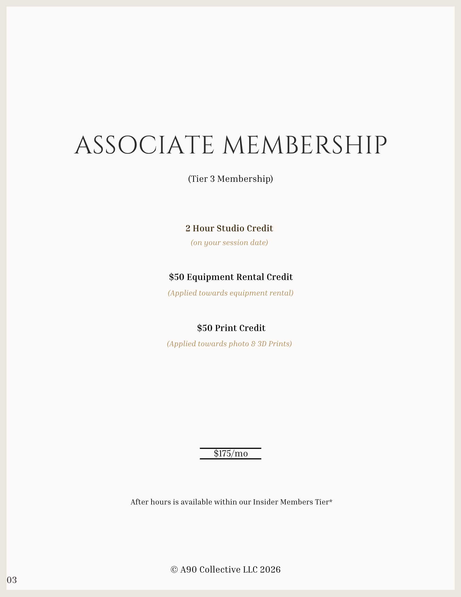 Associate Membership